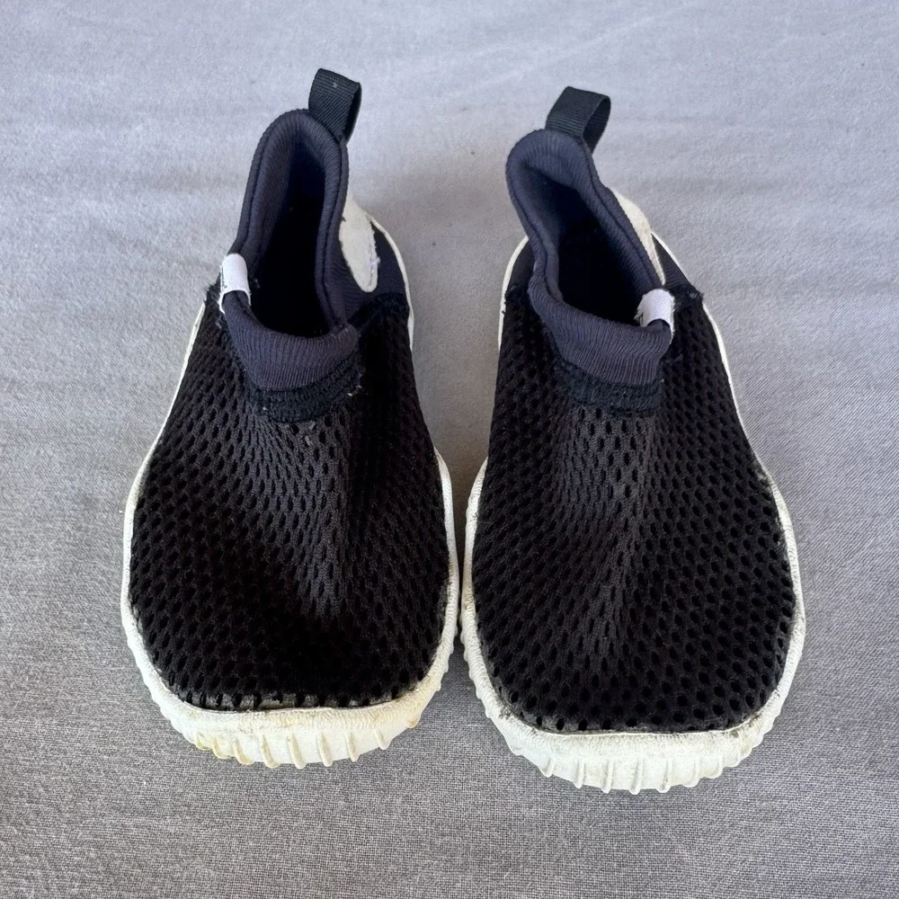 Size 7c - Nike Aqua Sock 360 Water‎ Shoes Baby Black & White 943759-003